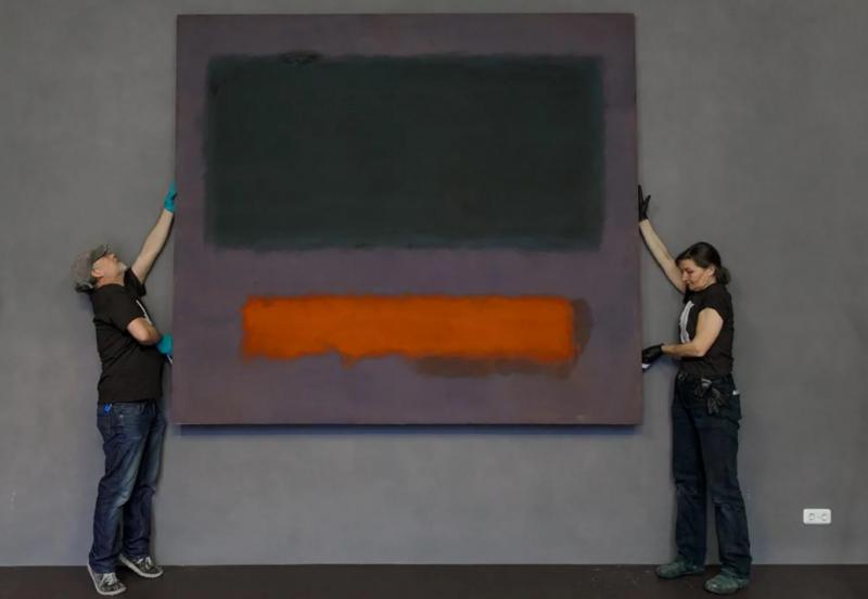 Egy fiatal tehetség új megvilágításba helyezte Mark Rothko egyik, ötvenmillió euróra becsült festményét.