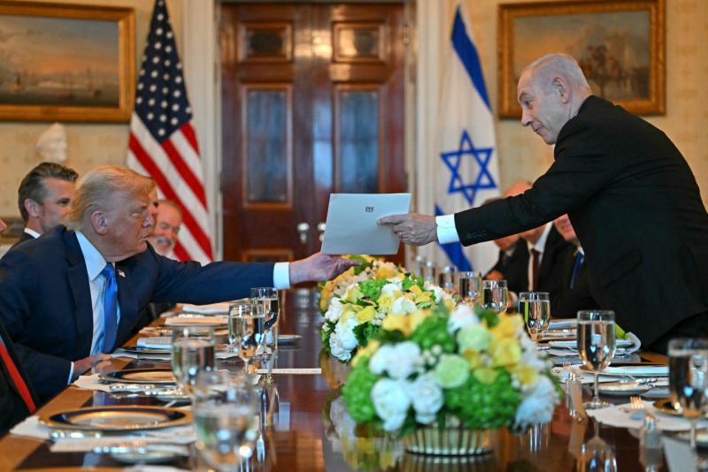 Benjamin Netanjahu javasolta Donald Trumpot a Nobel-békedíjra.