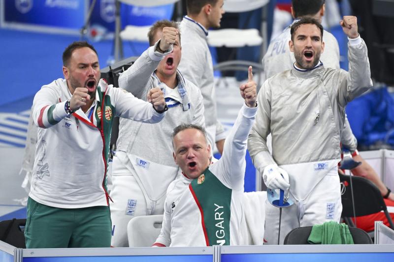 Fölényes győzelmet arattak a férfi kardvívók a vívó-világbajnokságon, így bejutottak az elődöntőbe. | M4 Sport