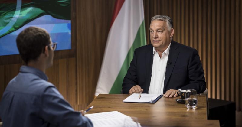 Orbán Viktor a budapesti békecsúcsról kijelentette: Európában nincsen más helyszín, ahol ez a találkozó lebonyolítható lenne.